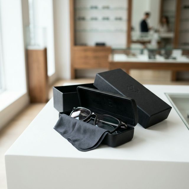 Expérience de déballage premium d'une monture